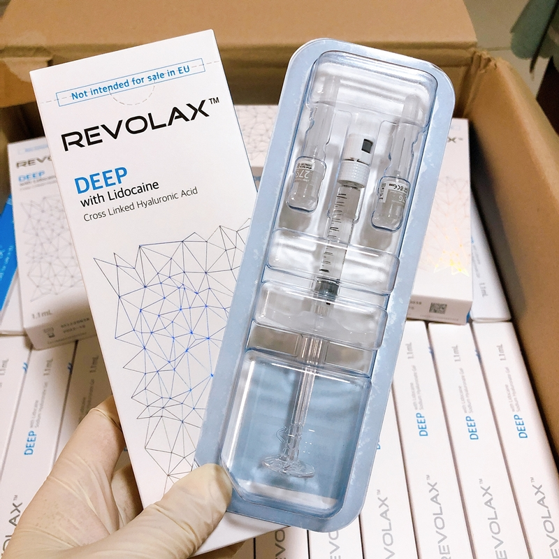 Original Korea Revolax DEEP 1.1 ML With Lidocaine Injectable Dermal Filler