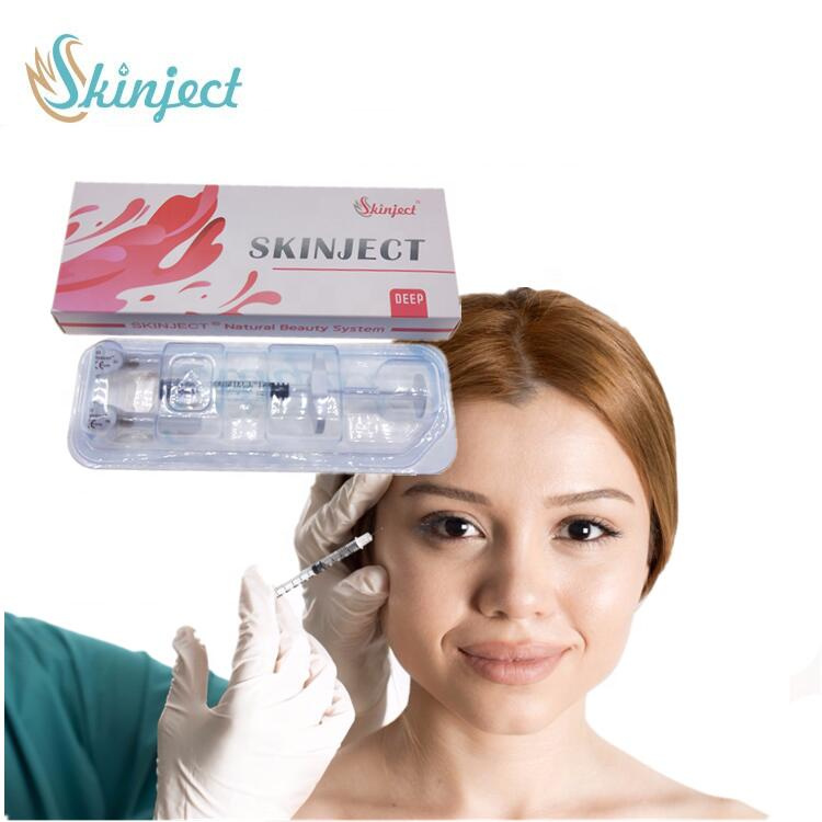 Skinject 5ml Deep Anti Aging Hyaluronic Acid Injection Dermal Filler Facial Wrinkle Removal