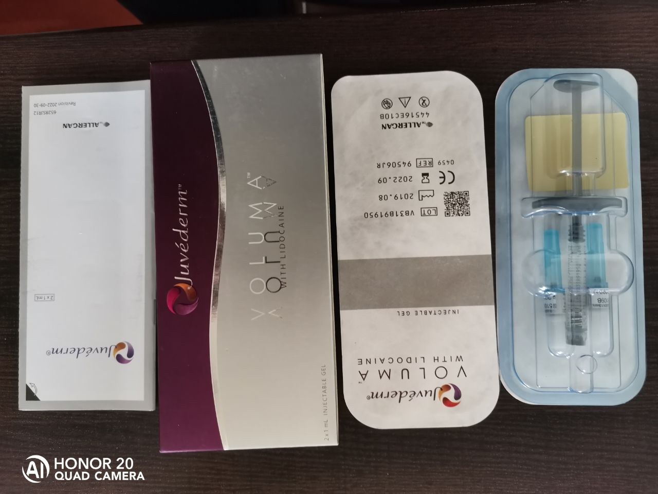 Juvederm Voluma 2x1ml Hyaluronic Acid Injectable Gel Fillers