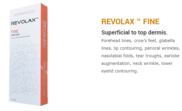 Korean Revolax 1.1ML Hyaluronic Acid Dermal Filler For Lip And Face